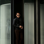 HEDIN (エディン) KIMON Single Leather Jacket (シングル レザー ジャケット) Lamb Leather ラムレザー シングル ライダース ジャケット NERO (ブラック) Made in italy (イタリア製) 2021秋冬 【Alto e Diritto 別注】 【Speical Model】のイメージ