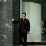 LUCA GRASSIA (ルカ グラシア) SALVATORE (サルヴァトーレ) ウールカシミア チェックジャケット BROWN (ブラウン) Made in italy (イタリア製) 2021 秋冬新作のイメージ