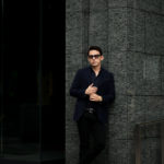 LUCA GRASSIA (ルカ グラシア) SALVATORE (サルヴァトーレ) ウール アルパカ カシミア ジャケット NAVY (ネイビー) Made in italy (イタリア製) 2021 秋冬新作のイメージ