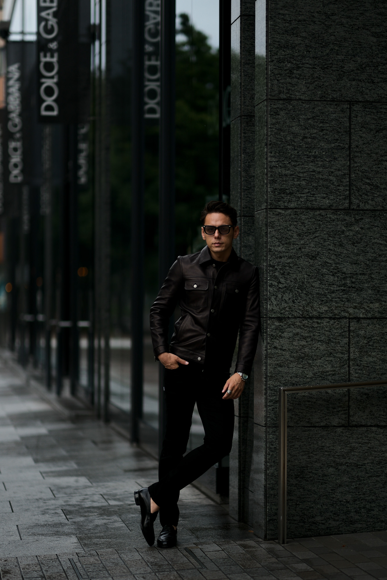 MOLEC (モレック) 3rd type Leather Jacket (3rdタイプ レザー ジャケット) PLONGE Lambskin プロンジェラムレザー サードタイプ レザー トラッカージャケット NERO (ブラック) Made in italy (イタリア製) 2021 【ご予約開始】愛知 名古屋 Alto e Diritto altoediritto アルトエデリット