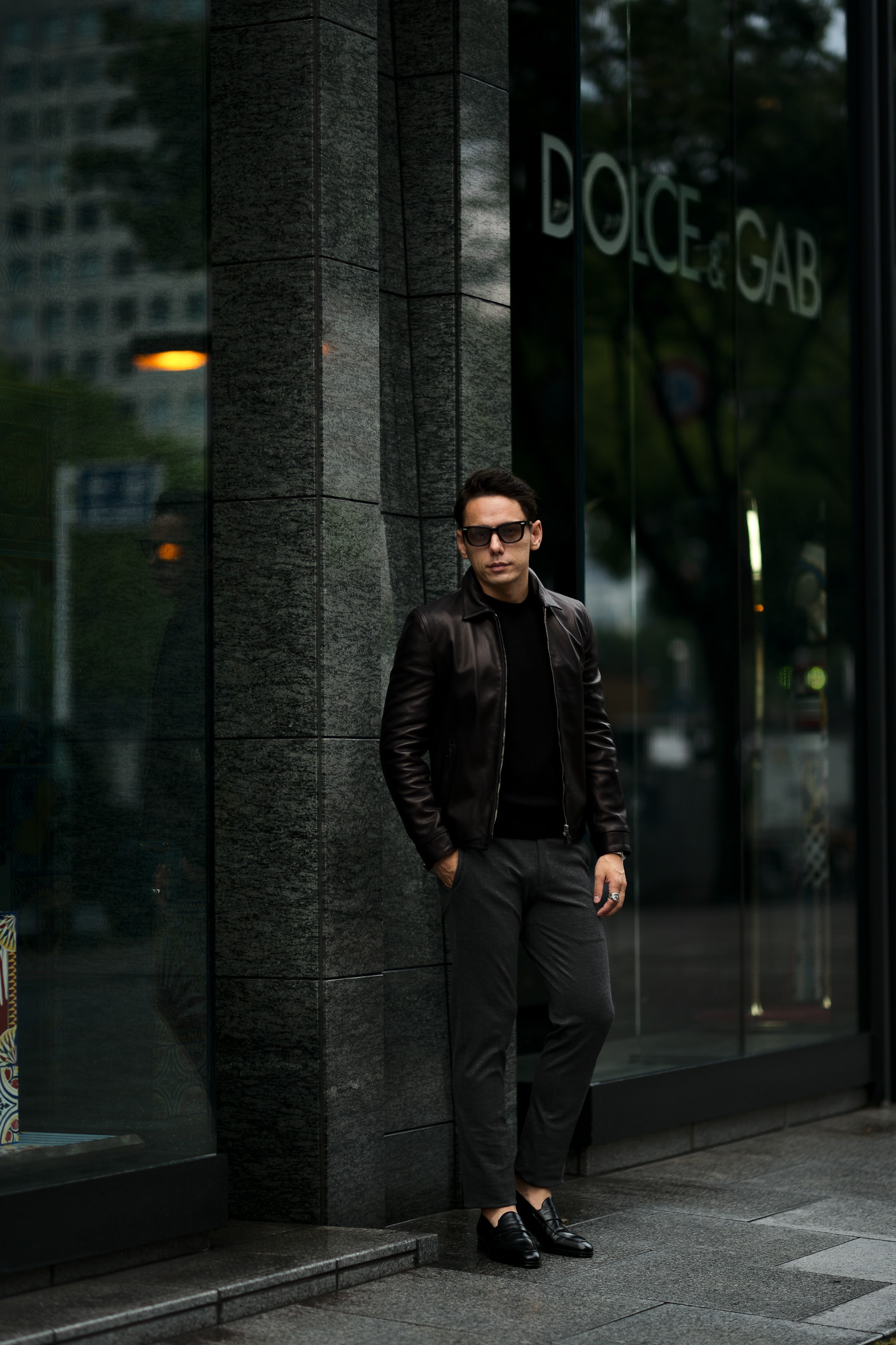 MOLEC (モレック) Single Leather Jacket (シングル レザージャケット) PLONGE Lambskin プロンジェラムレザー シングル ライダース ジャケット NERO (ブラック)　Made in italy (イタリア製) 2021 愛知 名古屋 Alto e Diritto altoediritto アルトエデリット レザージャケット