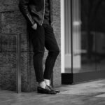 PT TORINO (ピーティートリノ) Active (アクティブ) EPSILON (イプシロン) KINETIC STRETCH STRUCTURE (キネティックストレッチストラクチャー) ストレッチ ナイロン ノープリーツ イプシロンジップ スラックス NAVY (ネイビー・0360) 2021秋冬 【ご予約受付中】のイメージ