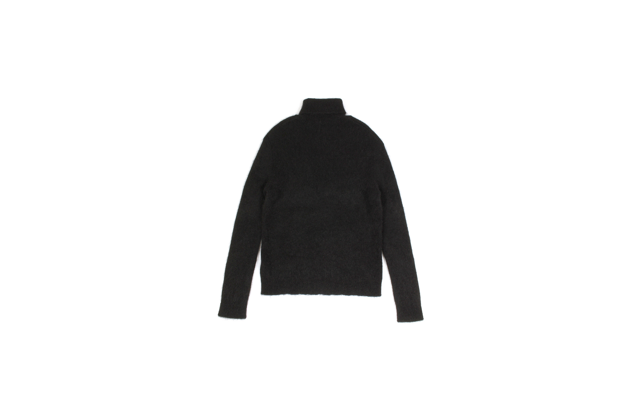 RIVORA (リヴォラ) GENTLE Knit High Neck (ジェントル ニット ハイネック) Cashmere Mohair Silk カシミア モヘア シルク ニット タートルネックセーター BLACK (ブラック・010)　MADE IN JAPAN (日本製) 2021秋冬 【Alto e Diritto 別注】【Special Model】愛知 名古屋 Alto e Diritto altoediritto アルトエデリット