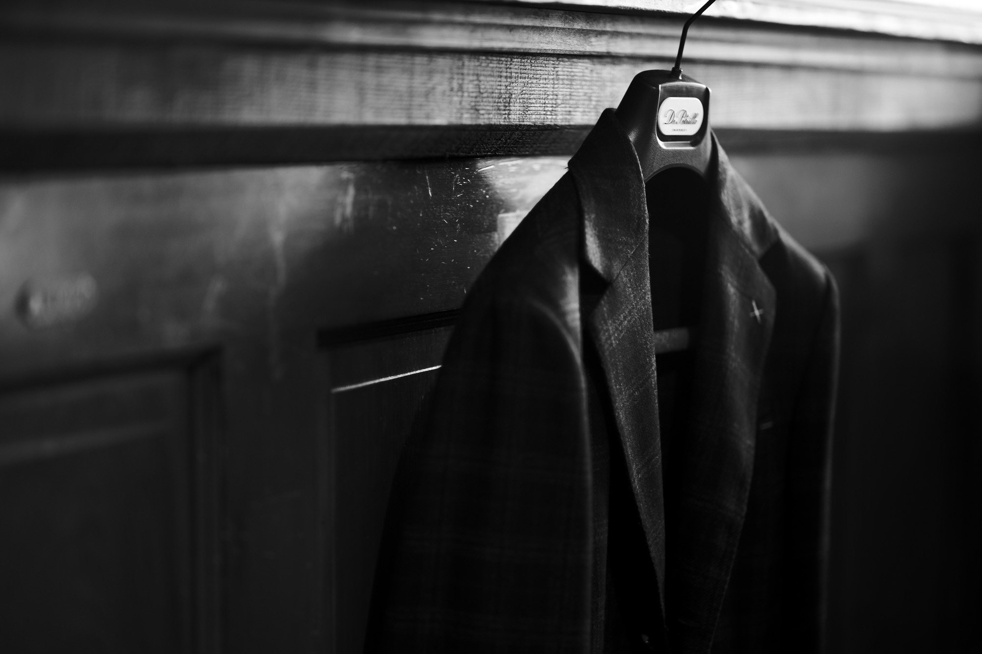 De Petrillo (デ ペトリロ) NUVOLA (ヌーボラ) カシミアウール グレンチェック ジャケット BLACK × RED (ブラック×レッド・79) Made in italy (イタリア製) 2021 秋冬 愛知 名古屋 Alto e Diritto altoediritto アルトエデリット カシミヤジャケット チェックジャケット