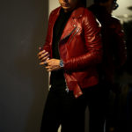 EMMETI (エンメティ) TORINO (トリノ) Lambskin (ラムレザー) ダブルライダース ROSSO (レッド) Made in italy (イタリア製) 2021秋冬 【Alto e Diritto限定】【Special Model】【ご予約受付中】のイメージ
