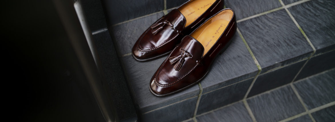 ENZO BONAFE(エンツォボナフェ) ART. EB-07 Tassel Loafer タッセルローファー MUSEUM CALF(ミュージアムカーフ) ドレスシューズ ローファー DARK BROWN(ダークブラウン) made in italy (イタリア製) 2021 秋冬 【ご予約受付中】 愛知 名古屋 altoediritto アルトエデリット EB-08 EB-44 EB-07 3722 LAMA LEATHER MUSEUM CALF DARK BROWN LIZARD ローファー ドレスシューズ スリッポン タッセルローファー