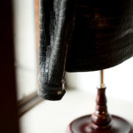 Georges de Patricia (ジョルジュ ド パトリシア) Huracan Porosus Crocodile(ウラカン ポロサス クロコダイル) 925 STERLING SILVER (925 スターリングシルバー) Porosus Crocodile ポロサス クロコダイル エキゾチックレザー ダブルライダース ジャケット NOIR (ブラック) 2021 【Special Model】【ご予約受付中】のイメージ