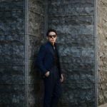 LUCA GRASSIA (ルカ グラシア) SALVATORE ENRICO (サルヴァトーレ エンリコ) サージウール シャドーストライプ スーツ NAVY (ネイビー) Made in italy (イタリア製) 2021 秋冬新作のイメージ