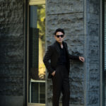 LUCA GRASSIA (ルカ グラシア) SALVATORE ENRICO (サルヴァトーレ エンリコ) サージウール スーツ BROWN (ブラウン) Made in italy (イタリア製) 2021秋冬新作のイメージ