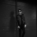 SAINT LAURENT (サンローラン) L01 MOTORCYCLE JACKET (モーターサイクルジャケット) ラムレザー ダブル ライダース ジャケット BLACK(ブラック) Made in italy (イタリア製)のイメージ