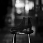 WH (ダブルエイチ) WH-6900S Elvis Last (エルヴィス ラスト) オペラ社 ロンドン スエードレザー サイドゴア ブーツ BLACK SUEDE (ブラック スエード) MADE IN JAPAN (日本製) 2021 秋冬 【ご予約受付中】のイメージ