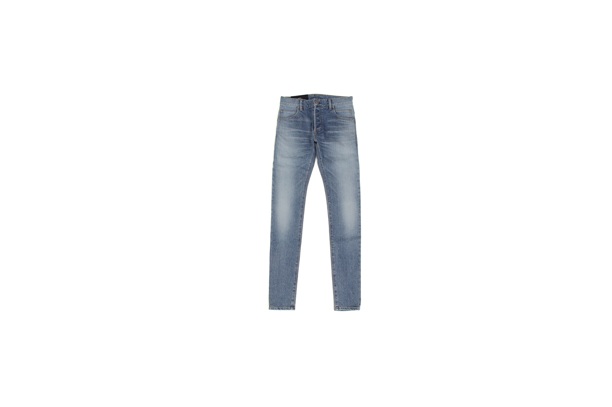 BALMAIN（バルマン）SKINNY COTTON SLIM CUT JEANS (スキニー コットン スリムカット ジーンズ) ストレッチ スキニー デニムパンツ BLUE (ブルー) MADE IN JAPAN (日本製) 2021秋冬 愛知 名古屋 Alto e Diritto altoediritto アルトエデリット デニム バルマンデニム