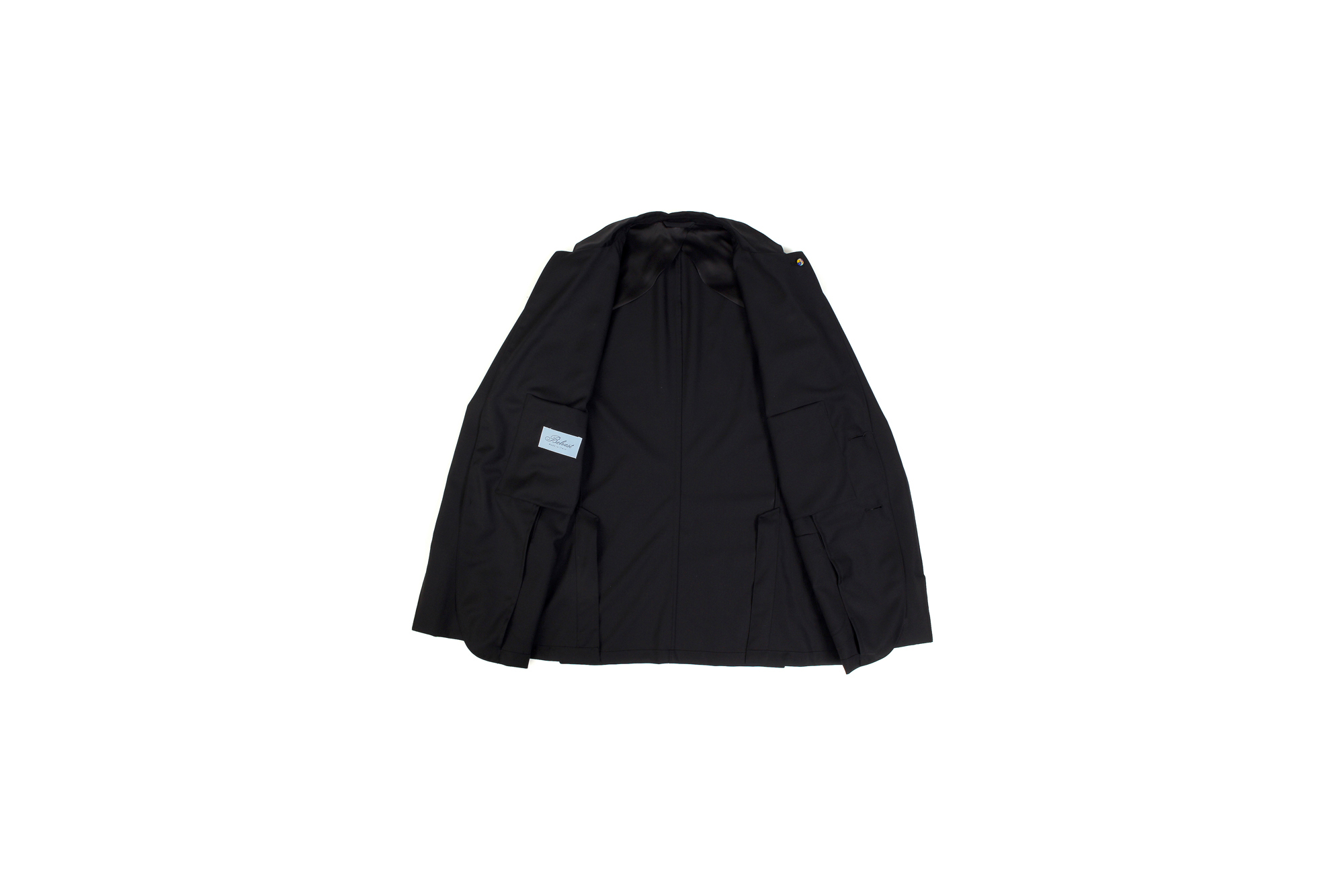 BELVEST (ベルベスト) LIGHTWEIGHT CAPSULE SINGLE JACKET 2PATCH SUPER110’s WOOL サージウール ジャケット ジャケット BLACK (ブラック) Made in italy (イタリア製) 2021 秋冬新作 愛知 名古屋 Alto e Diritto altoediritto アルトエデリット 黒ジャケット ブラックジャケット