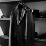 cuervo bopoha(クエルボ ヴァローナ) Satisfaction Leather Collection (サティスファクション レザー コレクション) LEON (レオン) BUFFALO LEATHER (バッファロー レザー) シングル テーラード ジャケット BLACK (ブラック) MADE IN JAPAN (日本製) 2021秋冬新作 【入荷しました】【フリー分発売開始】のイメージ