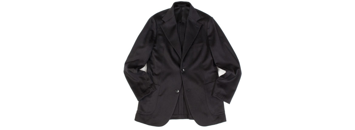 Finjack (フィンジャック) Cashmere 2B Jacket ヌーヴォラライン カシミヤ ジャケット NAVY (ネイビー) Made in italy (イタリア製) 2021 秋冬新作 愛知 名古屋 Alto e Diritto altoediritto アルトエデリット カシミアジャケット カシミヤジャケット