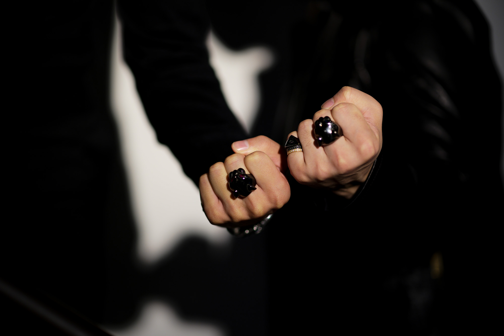 FIXER(フィクサー) BLACK PANTHER RING "RUBY" BLACK RHODIUM(ブラック ロジウム) ブラック パンサーリング ルビー BLACK(ブラック) 【ご予約開始】【2021.9.06(Mon)～2021.9.20(Mon)】 愛知 名古屋 Alto e Diritto altoediritto アルトエデリット リング スペシャルリング