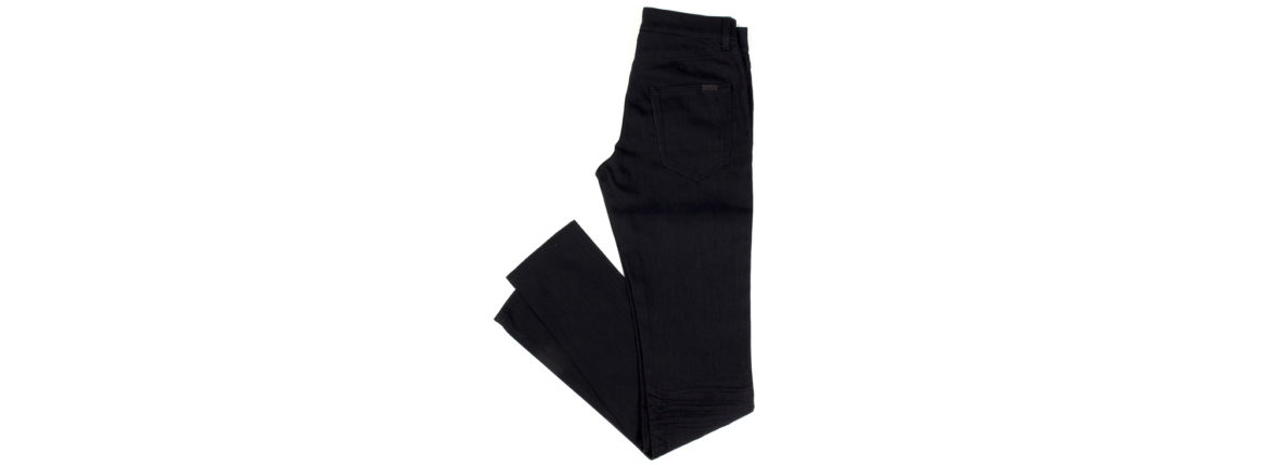 SAINT LAURENT (サンローラン) SKINNY-FIT JEANS IN USED BLACK DENIM (スキニーフィット ジーンズインユーズドブラックデニム) ストレッチ スキニー デニムパンツ BLACK (ブラック) Made in italy (イタリア製) 2021 秋冬 愛知 名古屋 Alto e Diritto altoediritto アルトエデリット サンローランデニム デニムサンローラン