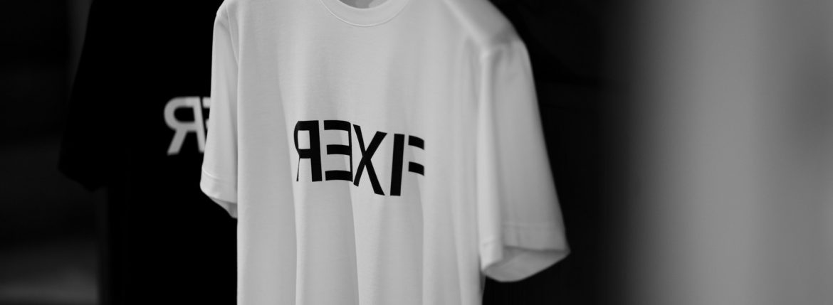 FIXER FTS-03 Reverse Print Crew Neck T-shirt WHITE,BLACK フィクサー リバースプリントTシャツ ホワイト ブラック 愛知 名古屋 Alto e Diritto altoediritto アルトエデリット