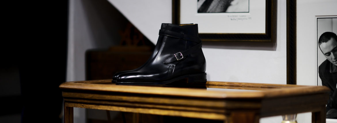 JOHN LOBB (ジョンロブ) ABBOT (アボット) 8695B Jodhpur Boots Black Calf ブラックカーフレザー ジョッパーブーツ BLACK (ブラック) Made In England (イギリス製) 2021のイメージ