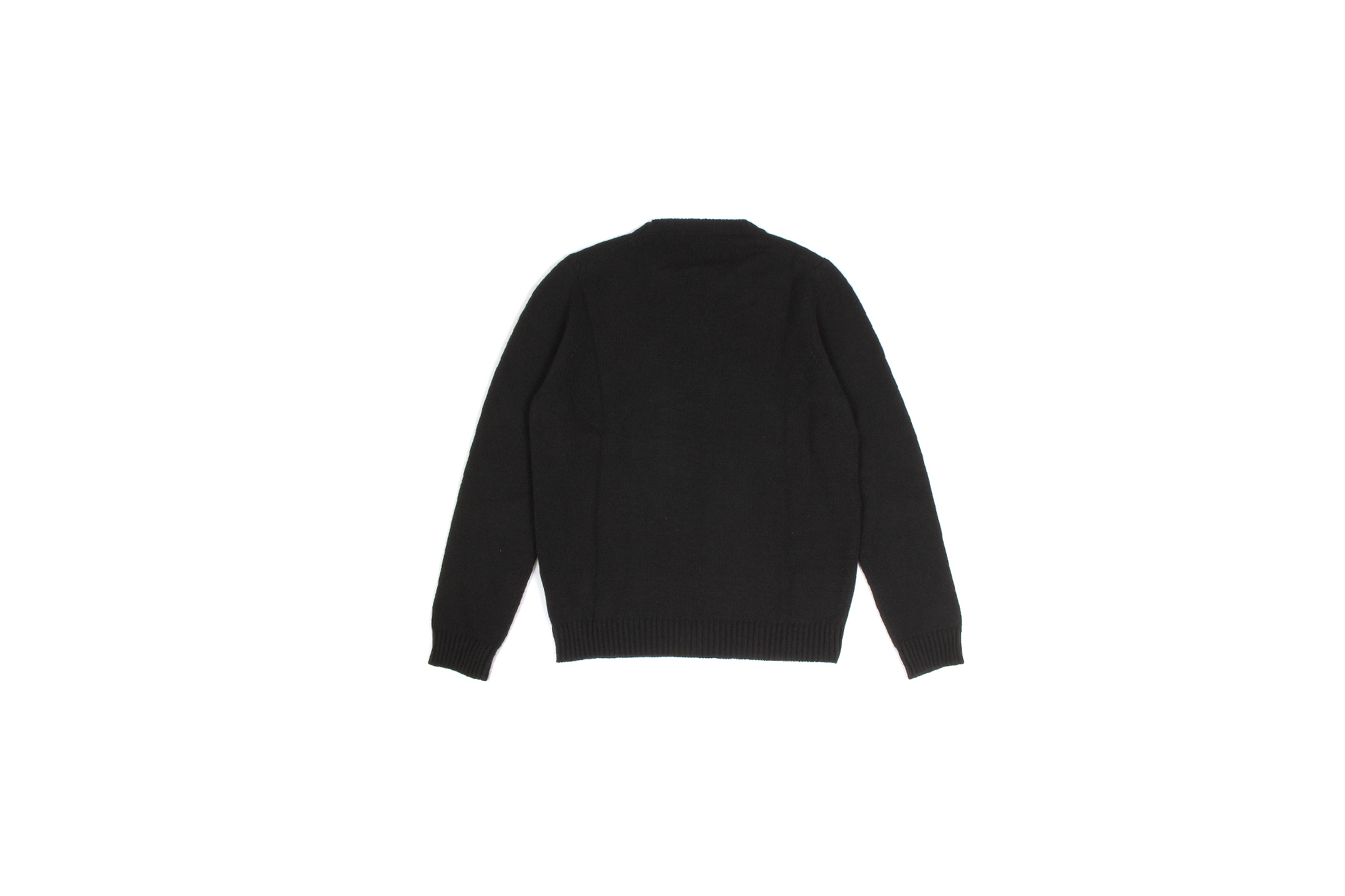 MONARO Loropiana Baby Cashmere 100% Crew Neck Sweater BLACK 2021AW MONARO (モナーロ) Baby Cashmere Crew Neck Sweater (ベビーカシミヤ クルーネック セーター) Loropiana (ロロピアーナ) Baby Cashmere 100% 7ゲージ ベビーカシミヤ ニット セーター BLACK (ブラック) MADE IN ITALY  愛知 名古屋 Alto e Diritto altoediritto アルトエデリット スペシャルモデル ミドルゲージ