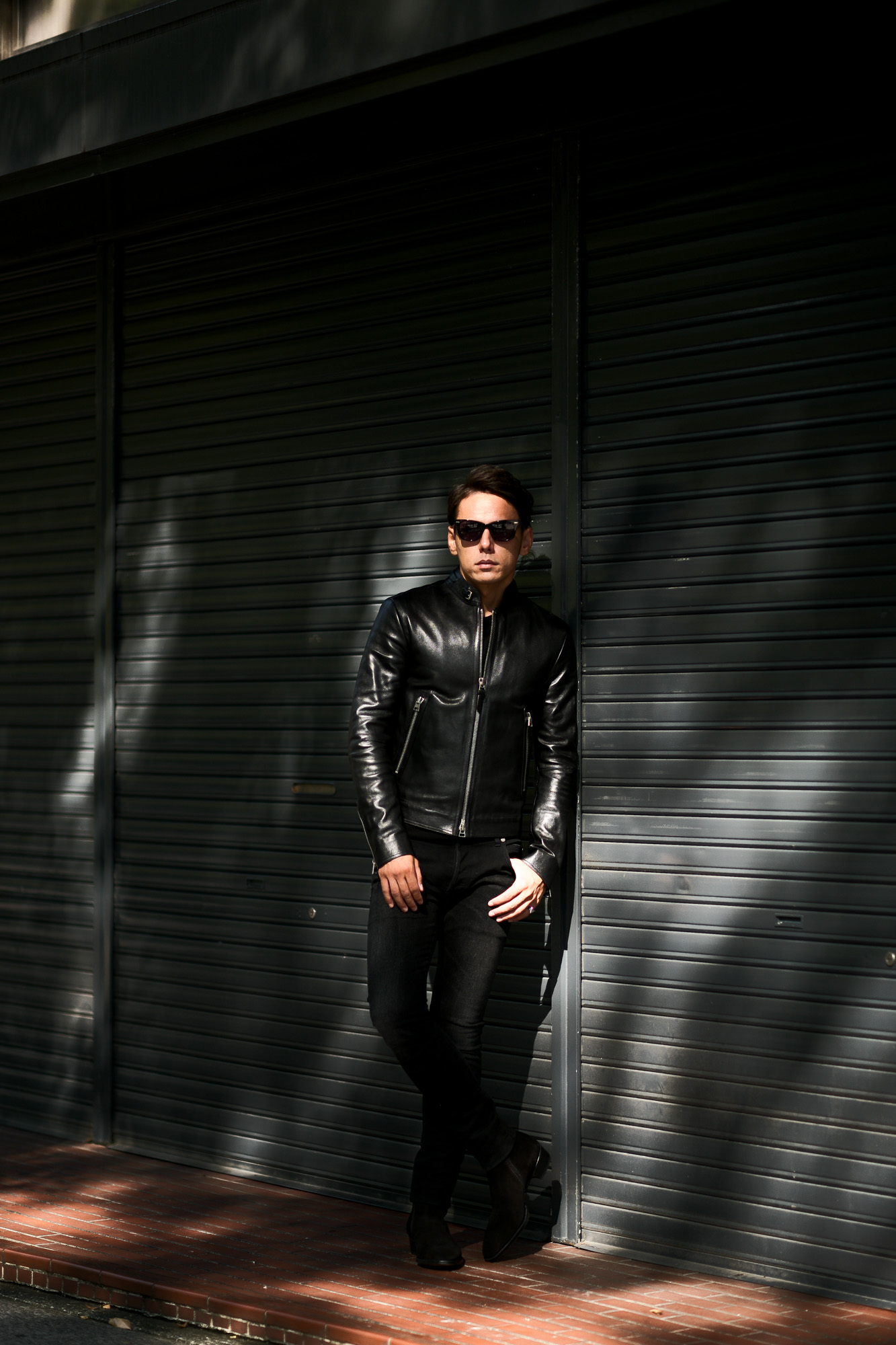 TOM FORD (トムフォード) CAFÉ BIKER JACKET (カフェ バイカー