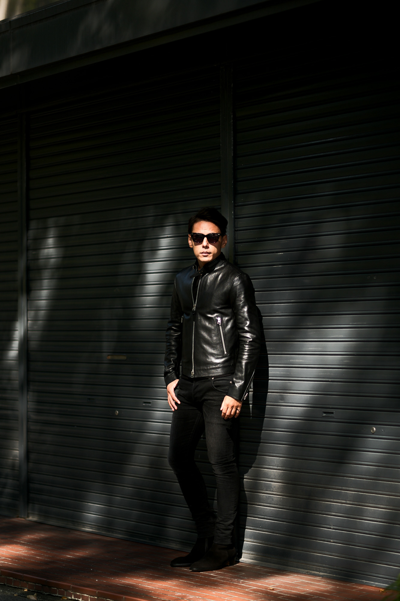 TOM FORD (トムフォード) CAFÉ BIKER JACKET (カフェ バイカー