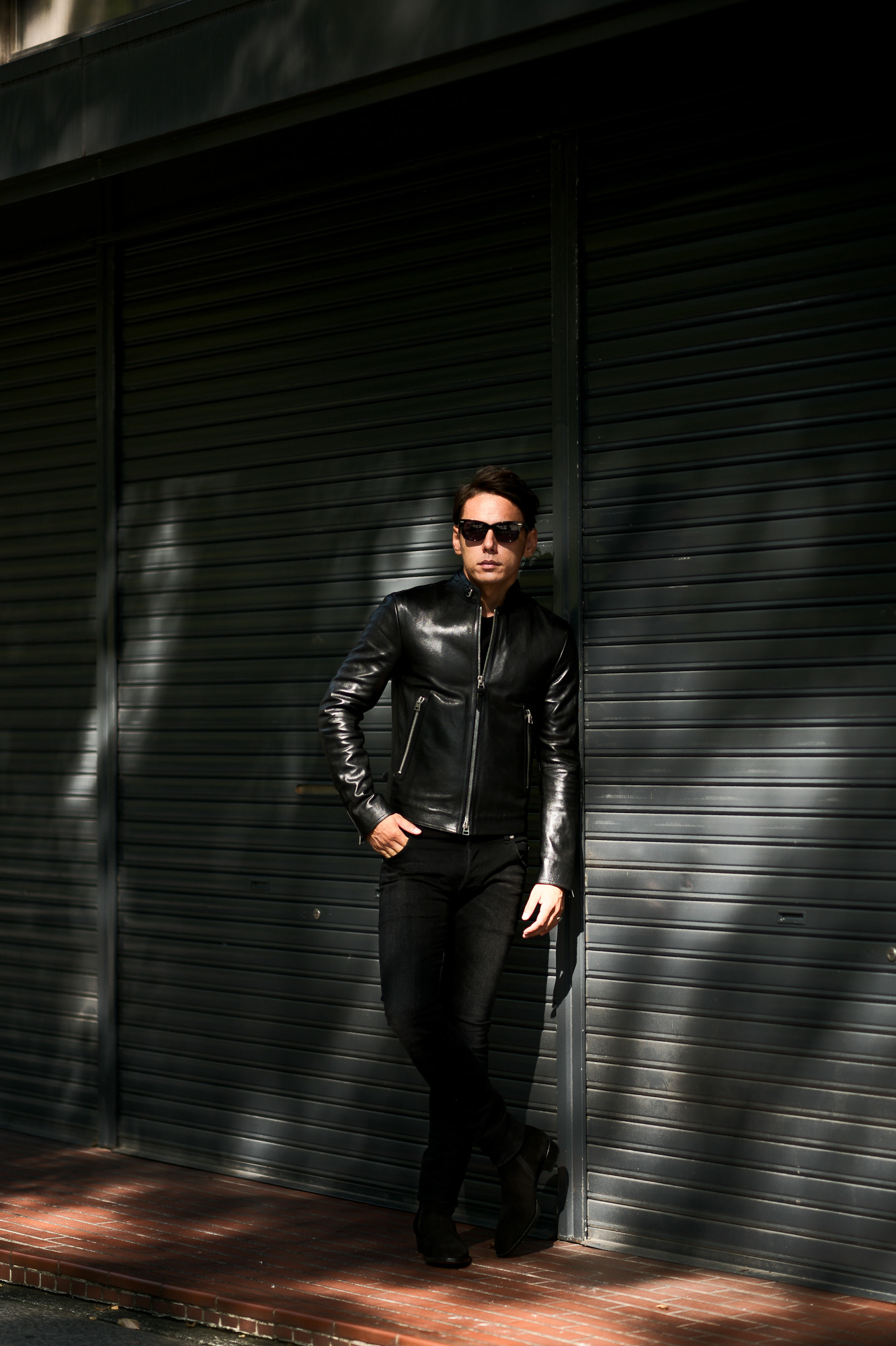 TOM FORD (トムフォード) CAFÉ BIKER JACKET (カフェ バイカー ...