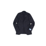 BELVEST (ベルベスト) LIGHTWEIGHT CAPSULE SINGLE JACKET 2PATCH SUPER110’s WOOL サージウール ジャケット ジャケット NAVY (ネイビー) Made in italy (イタリア製) 2021 秋冬新作のイメージ