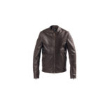 EMMETI (エンメティ) KELSO (ケルソ) NAPPA CERATA (ナッパチェラータ) レザージャケット シングルライダース ジャケット MARRONE (ブラウン) Made in italy (イタリア製) 2022 春夏 【Alto e Diritto限定】【Special Model】【ご予約開始】のイメージ