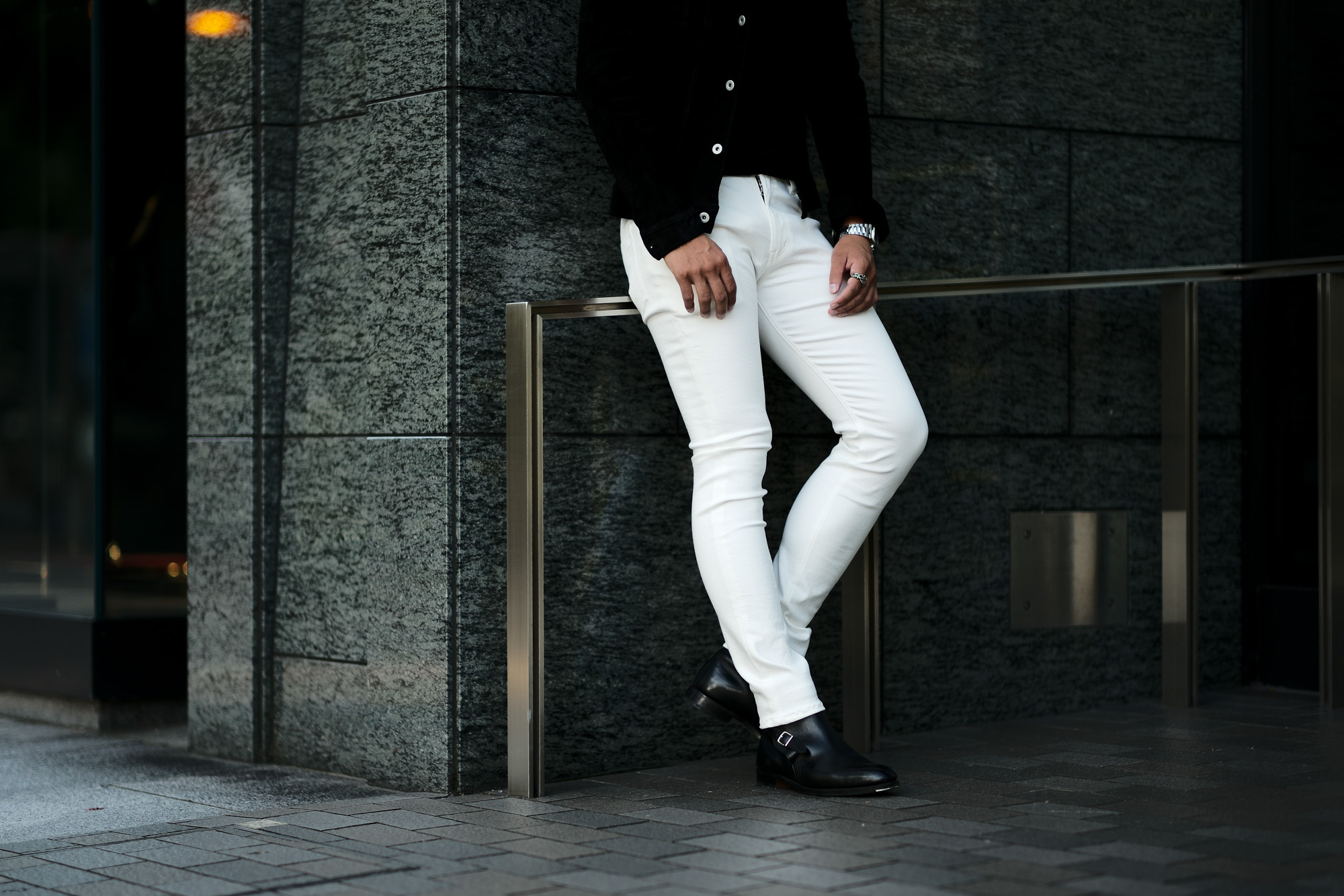 ISAMU KATAYAMA BACKLASH (イサムカタヤマ バックラッシュ)  Stretch Skinny Denim Pants ストレッチ スキニー デニム パンツ WHITE (ホワイト) 2022 【Special Model】【Alto e Diritto別注】 愛知 名古屋 Alto e Diritto altoediritto アルトエデリット ISAMUKATAYAMABACKLASH イサムカタヤマバックラッシュ 白パン 白デニム ホワイトデニム