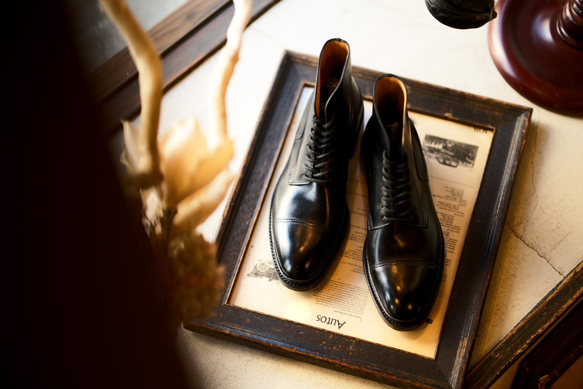 JOHN LOBB (ジョンロブ) SKYE (スカイ) 8695B Lace up Boots Black