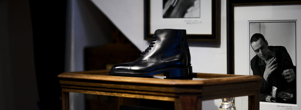 JOHN LOBB (ジョンロブ) SKYE (スカイ) 8695B Lace up Boots Black Calf ブラックカーフレザー レースアップ ブーツ BLACK (ブラック) Made In England (イギリス製) 2021 秋冬新作のイメージ