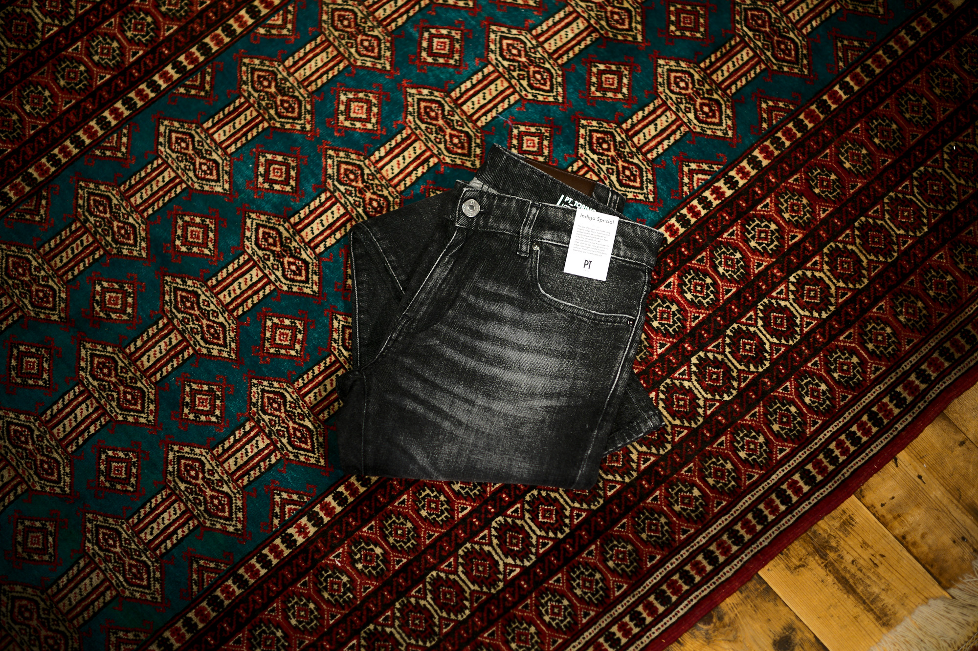 PT TORINO DENIM (ピーティートリノデニム) ROCK (ロック) SKINNY FIT (スキニーフィット) STRETCH BLACK VINTAGE DENIM 12 Oz ストレッチ デニムパンツ BLACK (ブラック・ME44) 愛知 名古屋 Alto e Diritto altoediritto アルトエデリット ピーティーデニム PTデニム ブラックデニム