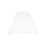 FEDELI (フェデリ) Long Sleeve Crew Neck T-shirt (ロングスリーブ Tシャツ) ギザコットン ロングスリーブ Tシャツ WHITE (ホワイト・41) made in italy (イタリア製) 2022 春夏 【ご予約受付中】のイメージ