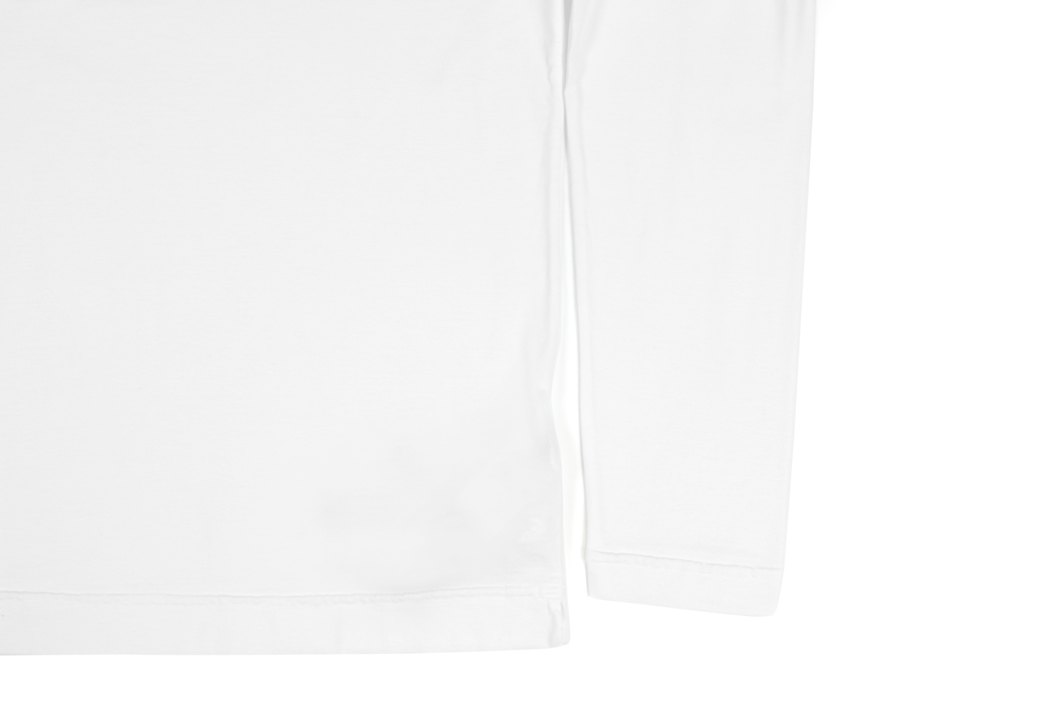 FEDELI (フェデリ) Long Sleeve Crew Neck T-shirt (ロングスリーブ Tシャツ) ギザコットン ロングスリーブ Tシャツ WHITE (ホワイト・41) made in italy (イタリア製) 2022 春夏 【ご予約受付中】 愛知 名古屋 Alto e Diritto altoediritto アルトエデリット ロンT ロングTシャツ