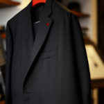 ISAIA “MADE TO MEASURE” GREGORY SUITS “AUASPIDER” BLACK 2021AWのイメージ