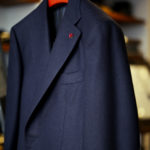 ISAIA “MADE TO MEASURE” GREGORY SUITS “CASHMERE FLANNEL” NAVY 2021AWのイメージ