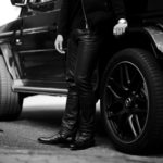 ISAMU KATAYAMA BACKLASH (イサムカタヤマ バックラッシュ) 1973-01 MARYAM HORSE LEATHER PANTS (マリアム ホースレザー パンツ) マリアム社 イタリーホース レザーパンツ BLACK (ブラック) MADE IN JAPAN (日本製) 2022春夏 【ご予約受付中】のイメージ