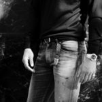 THE SOLE (ザ ソール) Nile Crocodile Leather Puntale Belt ナイルクロコダイルブラック プンターレ ベルト BLACK (ブラック) MADE IN JAPAN (日本製)のイメージ