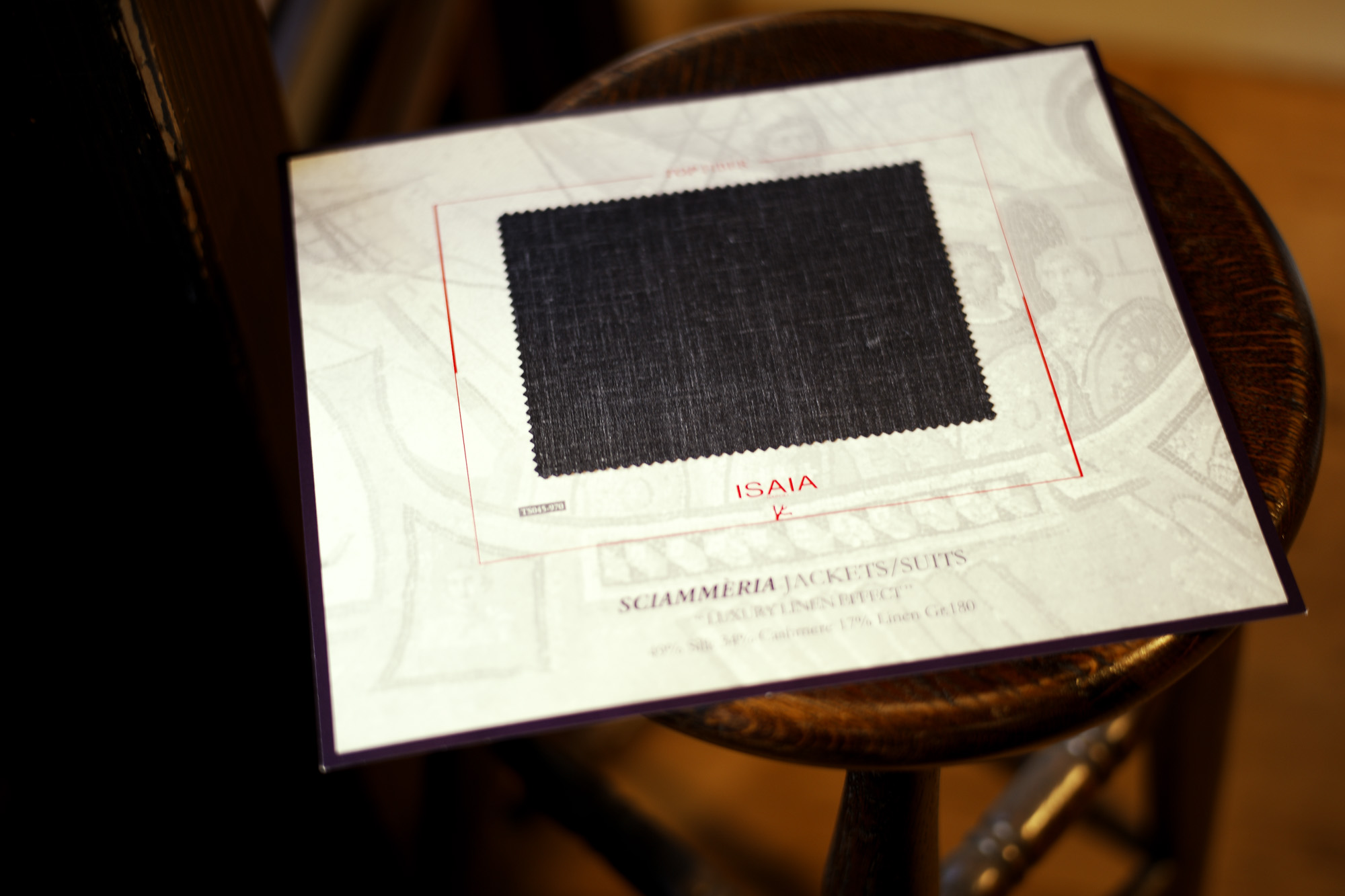 ISAIA / イザイア 【MADE TO MEASURE】【2022春夏】【Black / 49％ Silk,34% Cashmere,17% Linen】 シャンパンゴールド 2022年3月19日 土曜 3月20日 日曜  ヘッドテーラー 片桐氏 3/19,3/20ご来店 オーダー会 受注会 愛知 名古屋 Alto e Diritto altoediritto アルトエデリット ジャケット SILK 49 CASHMERE 34 LINEN 17 シルク カシミヤ リネン カシミヤ 60 シルク 32 リネン 8" 