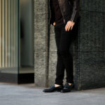 ISAMU KATAYAMA BACKLASH (イサムカタヤマ バックラッシュ) Stretch Skinny Denim Pants ストレッチ スキニー デニム パンツ BLACK (ブラック) MADE IN JAPAN (日本製) 2022 【Alto e Diritto別注】【Special Model】のイメージ