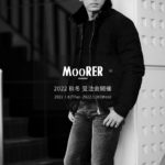 MOORER “CANDIANI FUR URH Bomber Down 2022AW /// MORO(ダークブラウン・38),BLUE(ブルー・76),PLOMBO(グレージュ・04),BEAVER(ベージュ・36) 【2022 秋冬 受注会開催 2022.1.06(Thu)～2022.1.10(Mon)】のイメージ