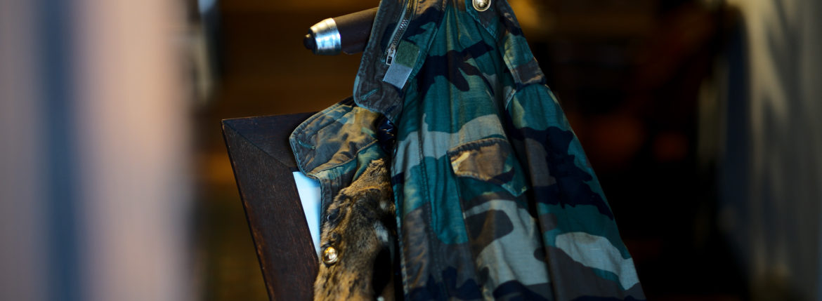 MZ Archive Zambaldo M-65 Vintage Remake Hamster-fur Field Jacket 【Special Model】【CAMOUFLAGE】のイメージ