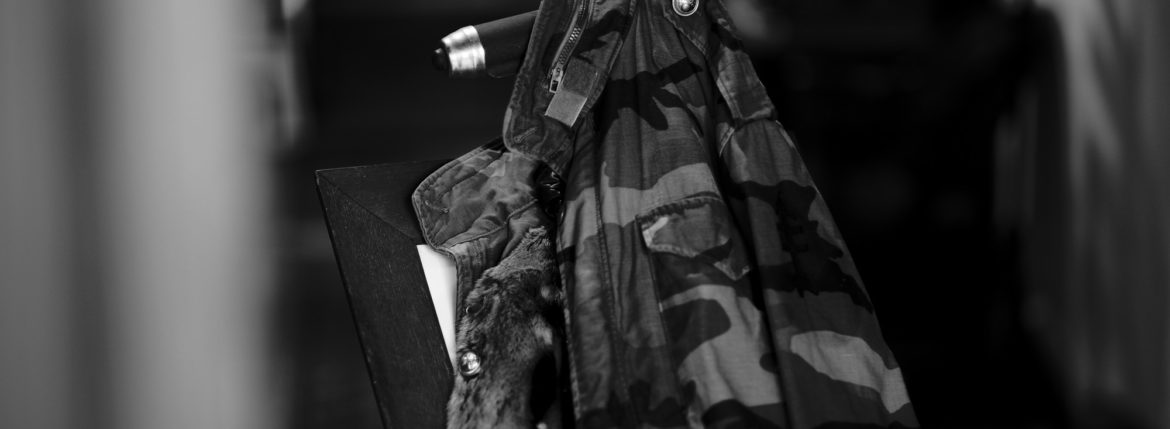 MZ Archive Zambaldo M-65 Vintage Remake Hamster-fur Field Jacket 【Special Model】【CAMOUFLAGE】のイメージ