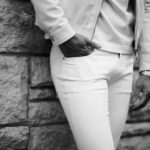 PT TORINO DENIM (ピーティートリノデニム) ROCK (ロック) SKINNY FIT (スキニーフィット) SUPERWHITE STRETCH DENIM 11 Oz ストレッチ デニムパンツ WHITE (ホワイト・CH59) 2022 春夏新作 【入荷しました】【フリー分発売開始】のイメージ