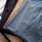 cuervo bopoha (クエルボ ヴァローナ) Sartoria Collection (サルトリア コレクション) Hedi (エディ) WASHABLE 2WAY SUPER COMFORT NYLON ウォッシャブル ストレッチ ナイロン タイトフィット パンツ BLACK (ブラック) MADE IN JAPAN (日本製) 2022春夏 【Special Model】【ご予約開始】のイメージ