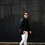 cuervo bopoha (クエルボ ヴァローナ) Sartoria Collection (サルトリア コレクション) Liam (リアム) LIMONTA NYLON (リモンタ ナイロン) ナイロン モッズコート BLACK (ブラック) MADE IN JAPAN (日本製) 2022のイメージ