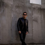 FIXER(フィクサー) F2 CROCODILE(エフツー クロコダイル) SINGLE RIDERS Crocodile クロコダイル エキゾチックレザー シングルライダース ジャケット BLACK(ブラック) 【Special Special Special Model】【ご予約受付中】のイメージ