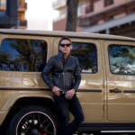 Georges de Patricia (ジョルジュ ド パトリシア) Huracan Porosus Crocodile(ウラカン ポロサス クロコダイル) 925 STERLING SILVER (925 スターリングシルバー) Porosus Crocodile ポロサス クロコダイル エキゾチックレザー ダブルライダース ジャケット NOIR (ブラック) 2022 【Special Model】【ご予約受付中】のイメージ