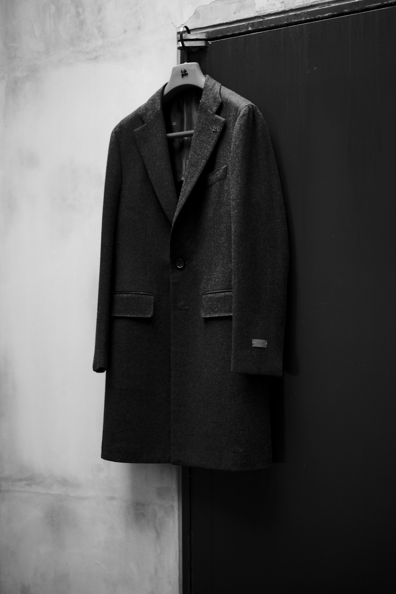 ISAIA "PORTOFINO" Gruppo5 ALPACA CHESTER COAT BROWN・460 2022AW 【ご予約開始】愛知 名古屋 Alto e Diritto altoediritto アルトエデリット アルパカ チェスターコート ブラウン コート ロングコート